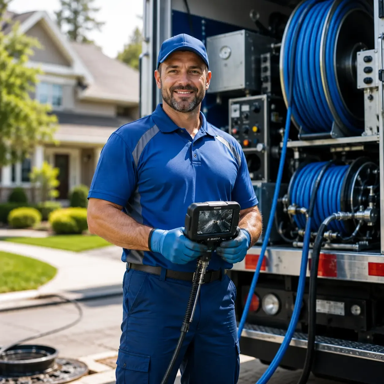 Local outdoor drain cleaning specialists in Castell, TX
